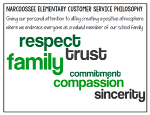 NCES Customer Service Philosophy: Giving our personal attention to all by creating a positive atmosphere & embracing everyone 